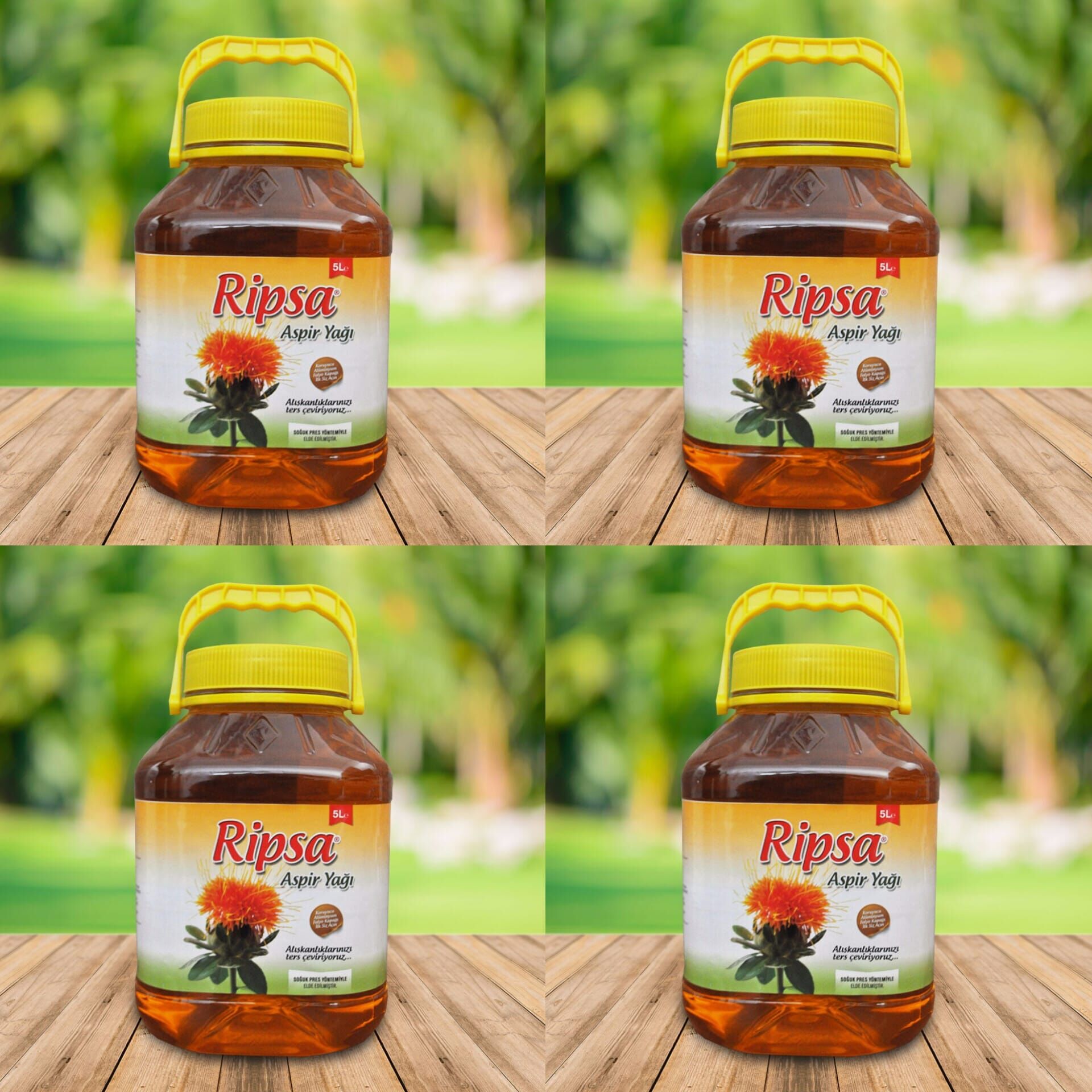 RİPSA  ASPİR YAĞI 5LT (4 Adet)