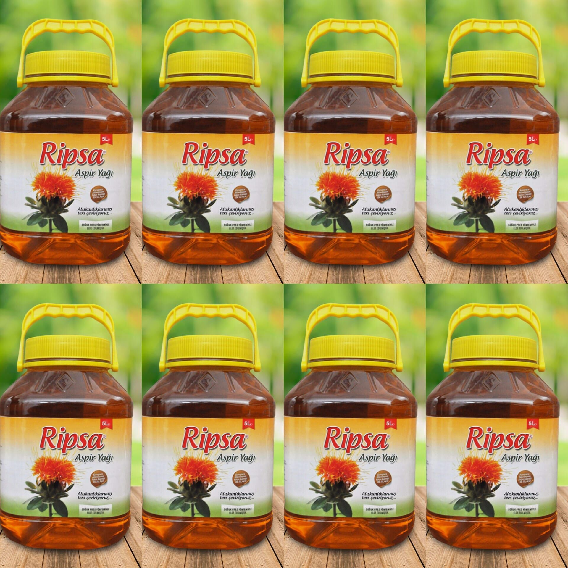 RİPSA  ASPİR YAĞI 5LT (8 Adet)